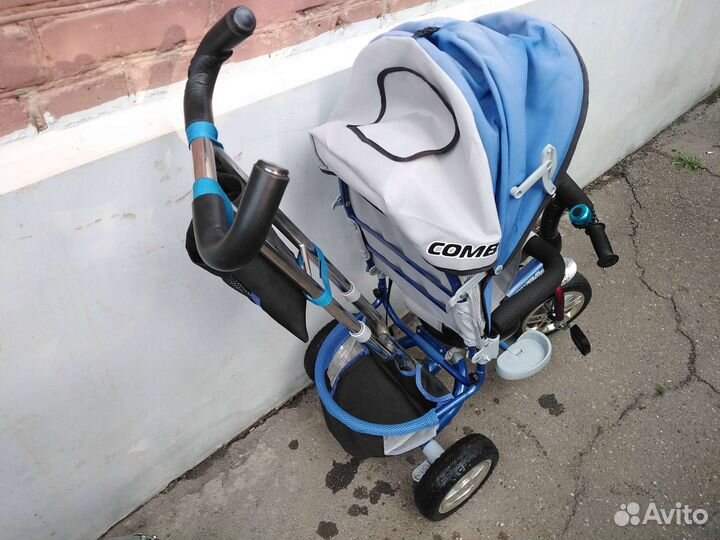 Велосипед с родительской ручкой