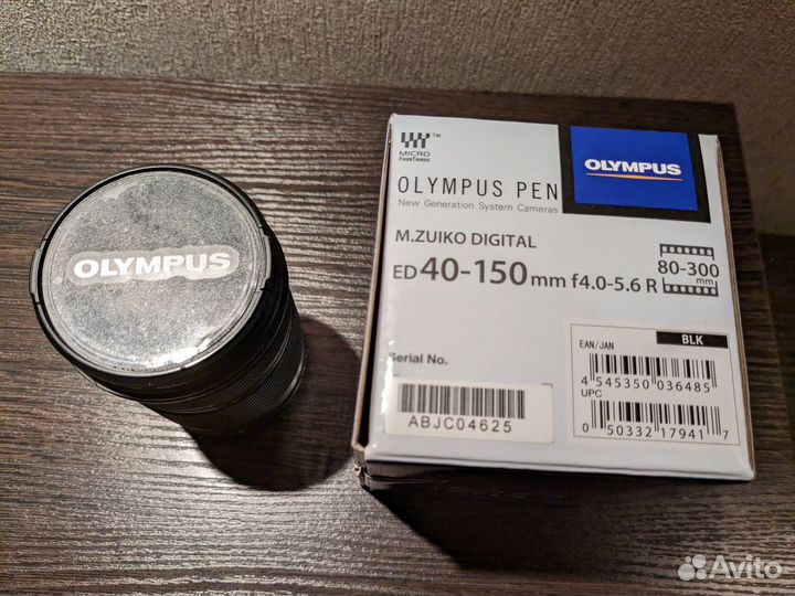 Телеобъектив Olympus 40-150мм