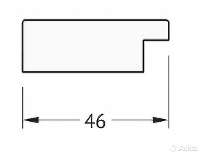 Зеркало Evoform Definite 101х51 BY 3067 в багетно