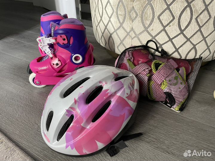 Детские ролики и защита