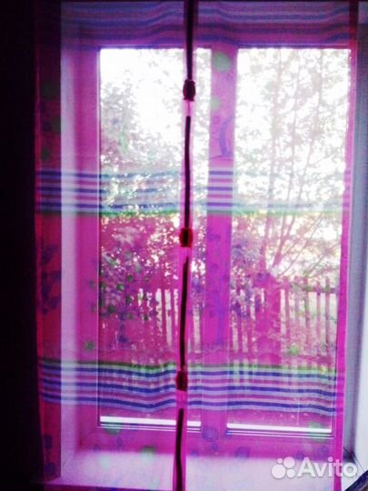 Москитная шторка-сетка на дверь на магнитах