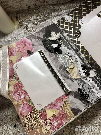 Свадебные альбомы ручной работы