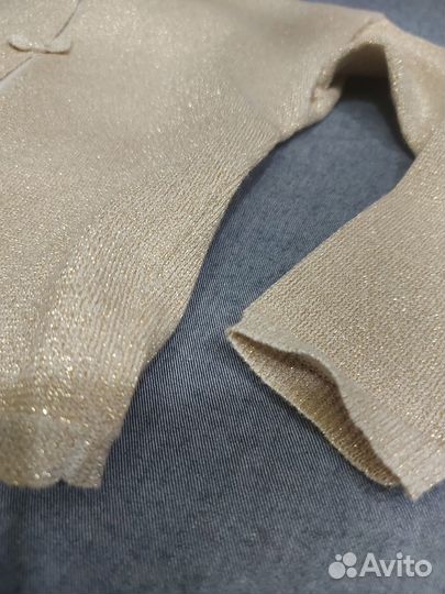 Кардиган для девочки укороченный