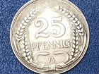Монета 25 Pfennig 1910 год объявление продам