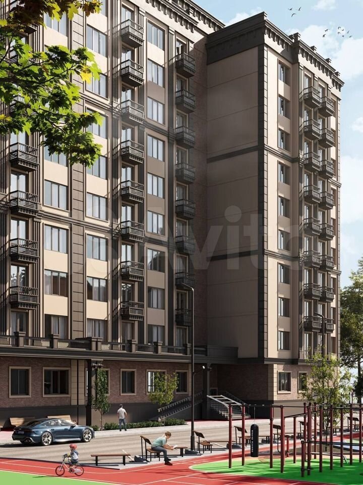 2-к. квартира, 78 м², 9/12 эт.