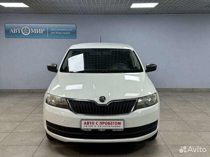 Skoda Rapid 1.2 МТ, 2015, 130 527 км