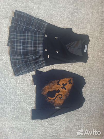 Вещи на девочку 134 рост