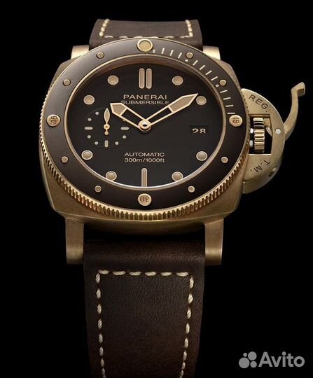 Часы Panerai Submersible Bronzo