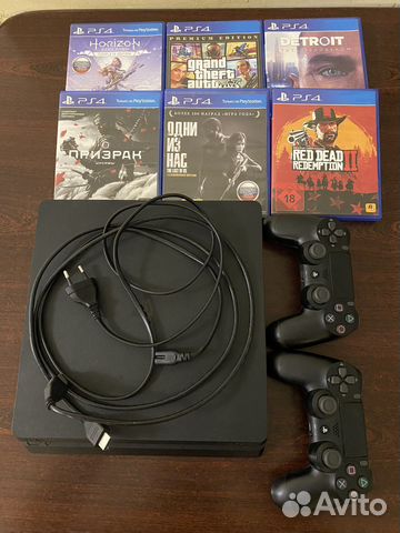 Ps4 slim 1tb с играми купить в Сочи | Электроника | Авито