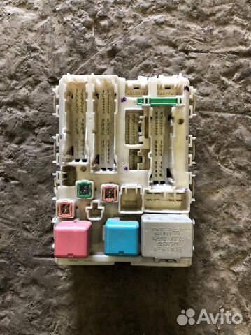 Toyota corolla E15 блок предохранителей