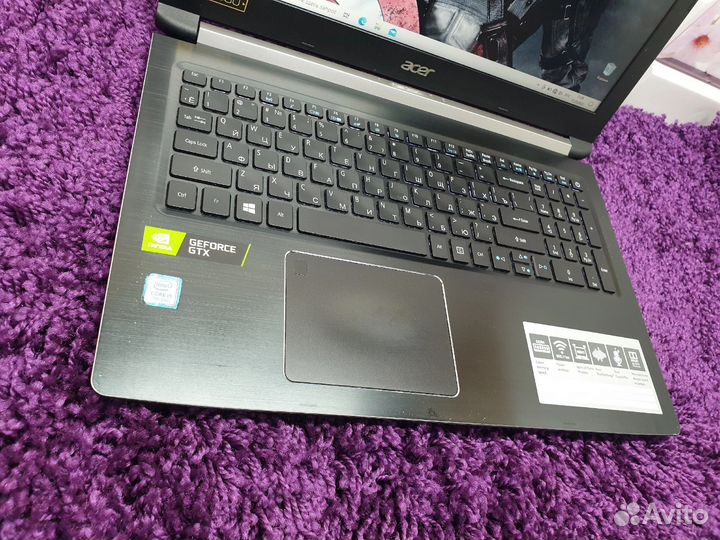 Acer full HD intel core i5 7 GeForce GTX1050-2GB