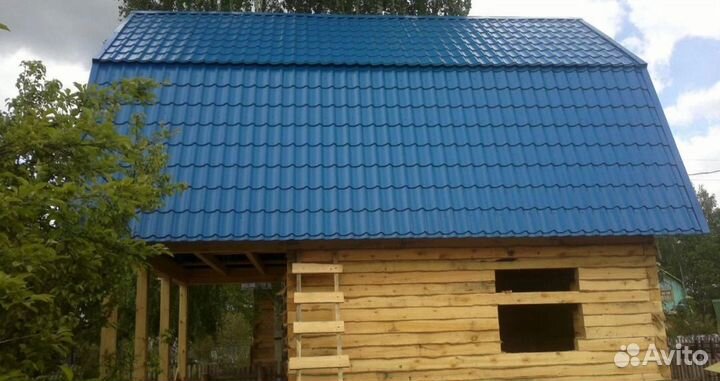 Строители, замена кровли, кровельщик