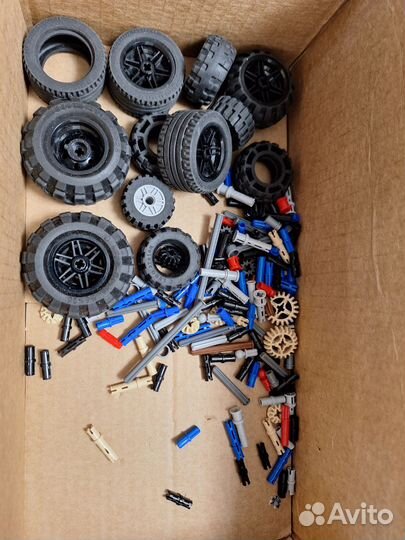 Lego technic россыпью коробка