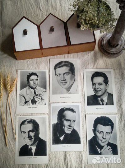 Открытки актеры СССР