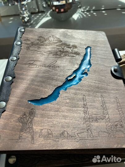 Блокнот ручной работы Байкал