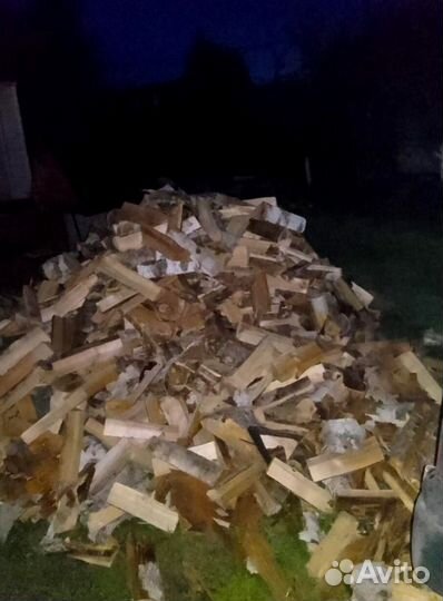 Дрова сухие навалом