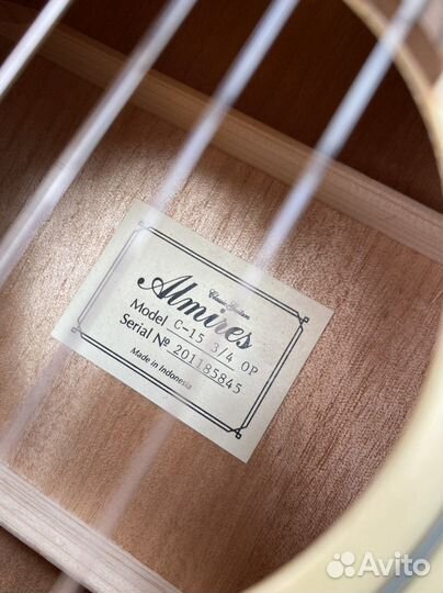 Гитара для Обучения 3/4 Almires