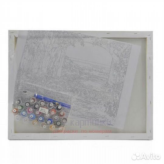 Картина по номерам 40x50 Милый ангелок в свете сол