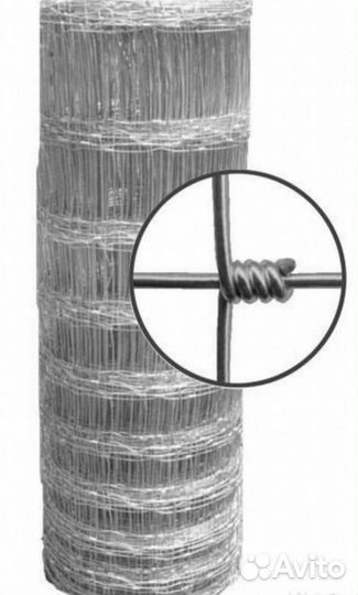 Сетка для ограждений, шарнирная 50метров