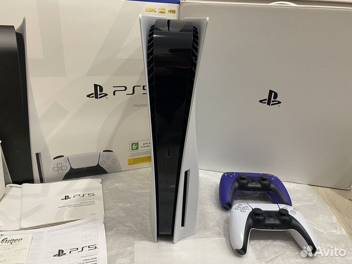 Sony PlayStation 5 рст с дисководом 2дж 550игр