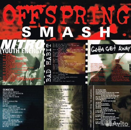 Виниловая пластинка The Offspring - smash
