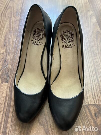 Туфли черные женские 39 размер натуральная кожа