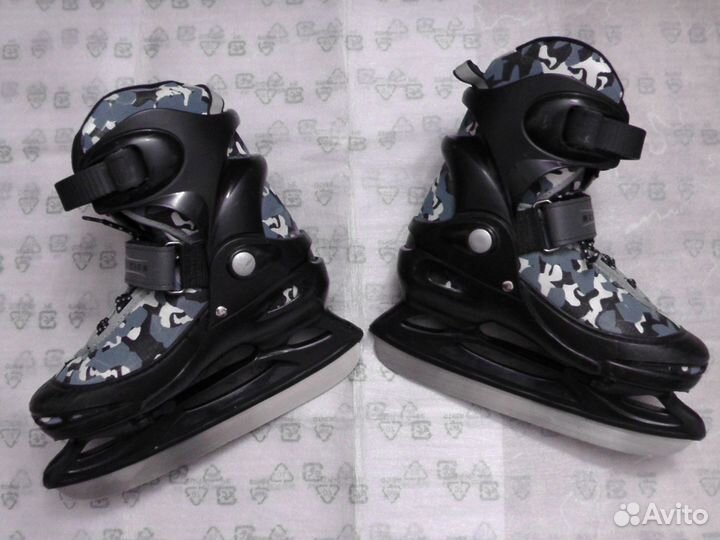 Коньки детские раздвижные 34 35 36 37