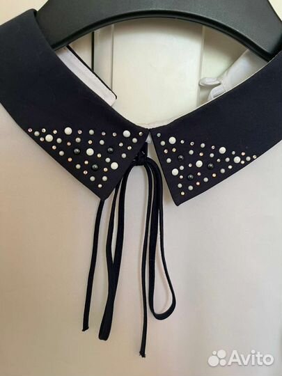 Блузка школьная для девочки р.140 Anna-s