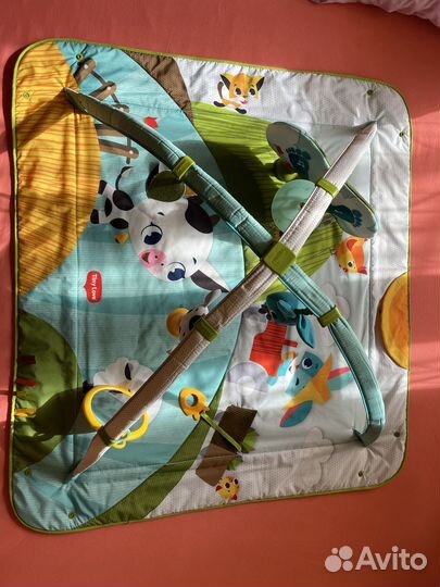 Развивающий коврик tiny love ферма