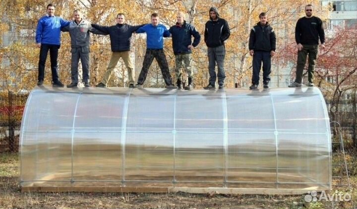 Теплица из поликарбоната