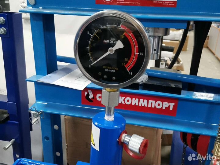 Пресс гидравлический напольный 10 тн Rossvik