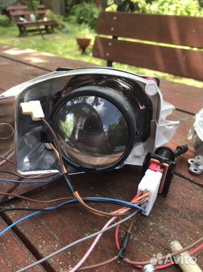 Линза фары Peugeot 407