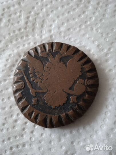 Монета 5коп. 1784г