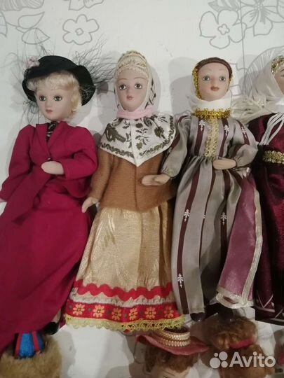 Куклы фарфоровые для интерьера