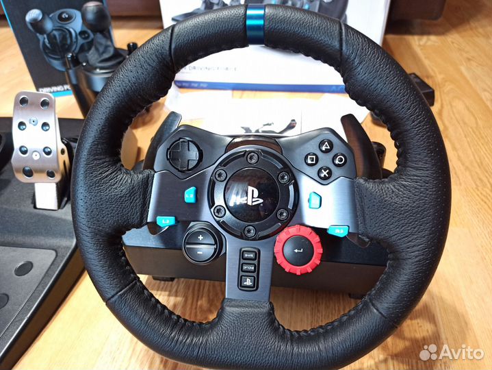 Руль Logitech G 29 + кпп