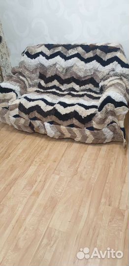 Плед-ковер овчина