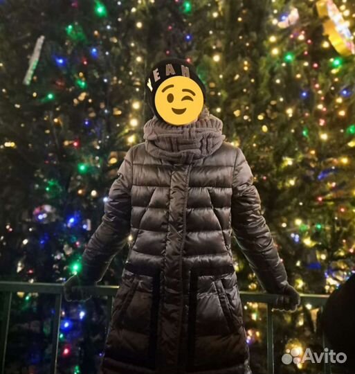 Пальто зимнее для девочки Kiwiland