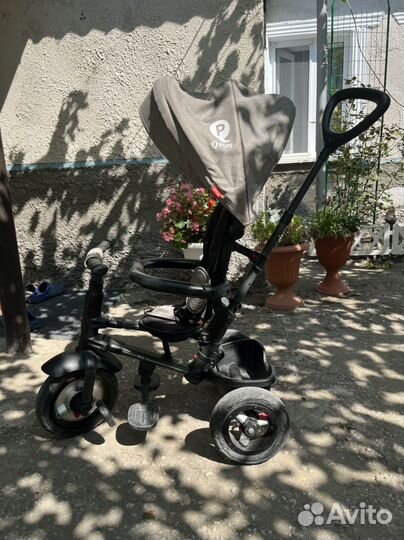 Велосипед коляска с ручкой