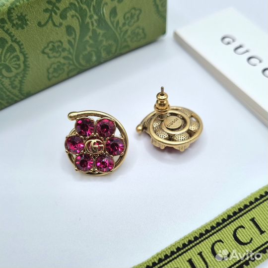 Серьги Gucci винтаж гуччи