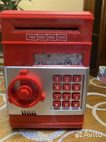 Детский сейф копилка