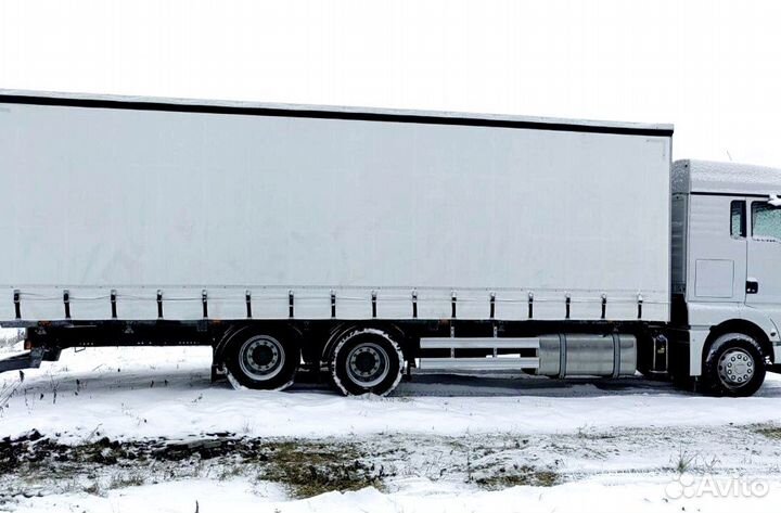 Тентованный грузовик 63 м³ СибЕвроВэн на SITRAK C7H, 2024