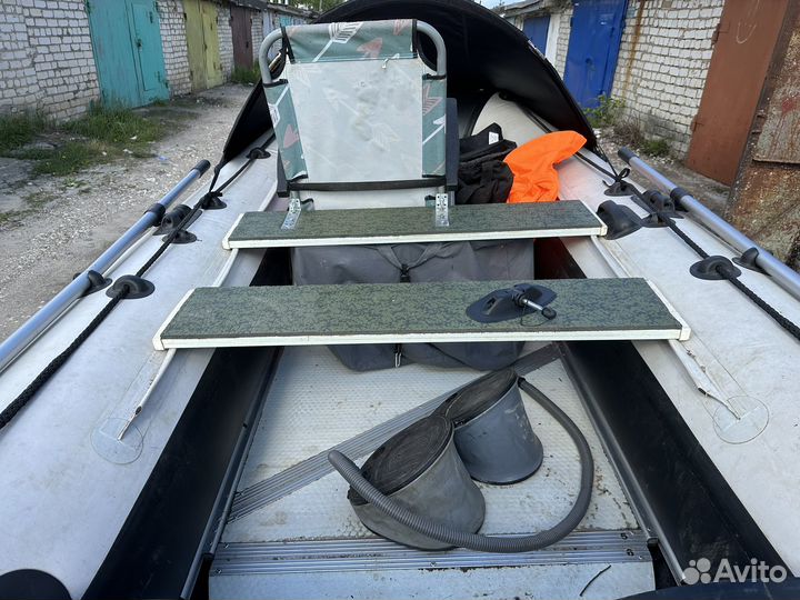 Лодка пвх с лодочным прицепом