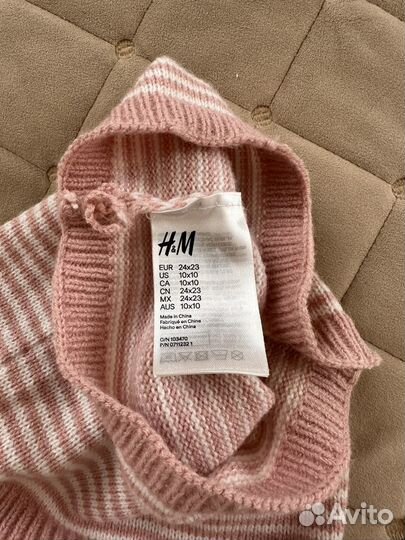 Комплект шапка, снуд и варежки H&M