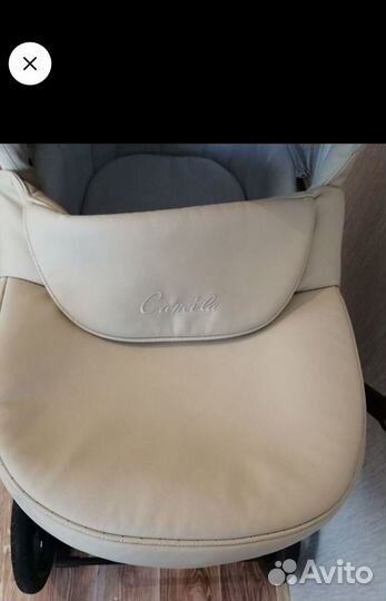 Коляска 2 в 1 эко кожа