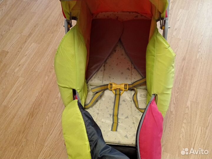 Санки коляска ника кидс