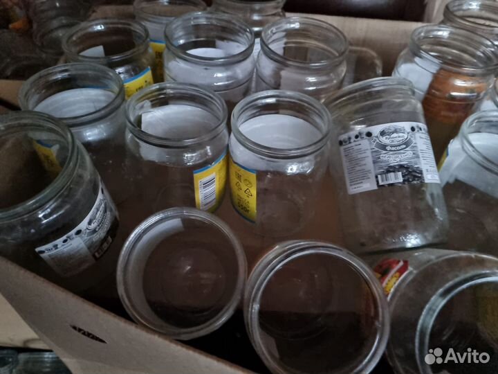 Банки стеклянные б/у