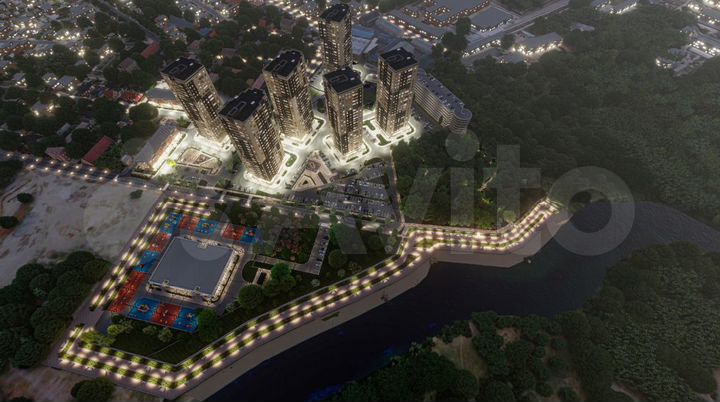 2-к. квартира, 56,9 м², 7/24 эт.