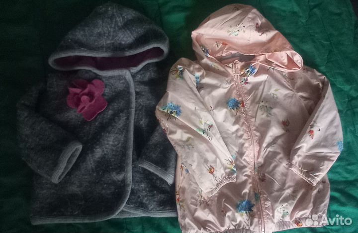 Вещи пакетом на девочку 86-100 см