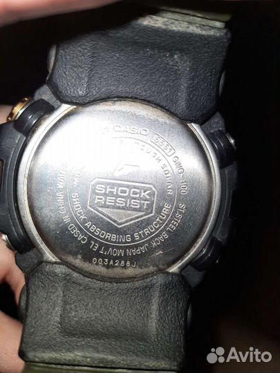 Часы мужские casio g shock gwg 100-1a3