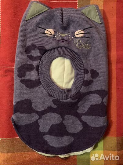 Шапка котик